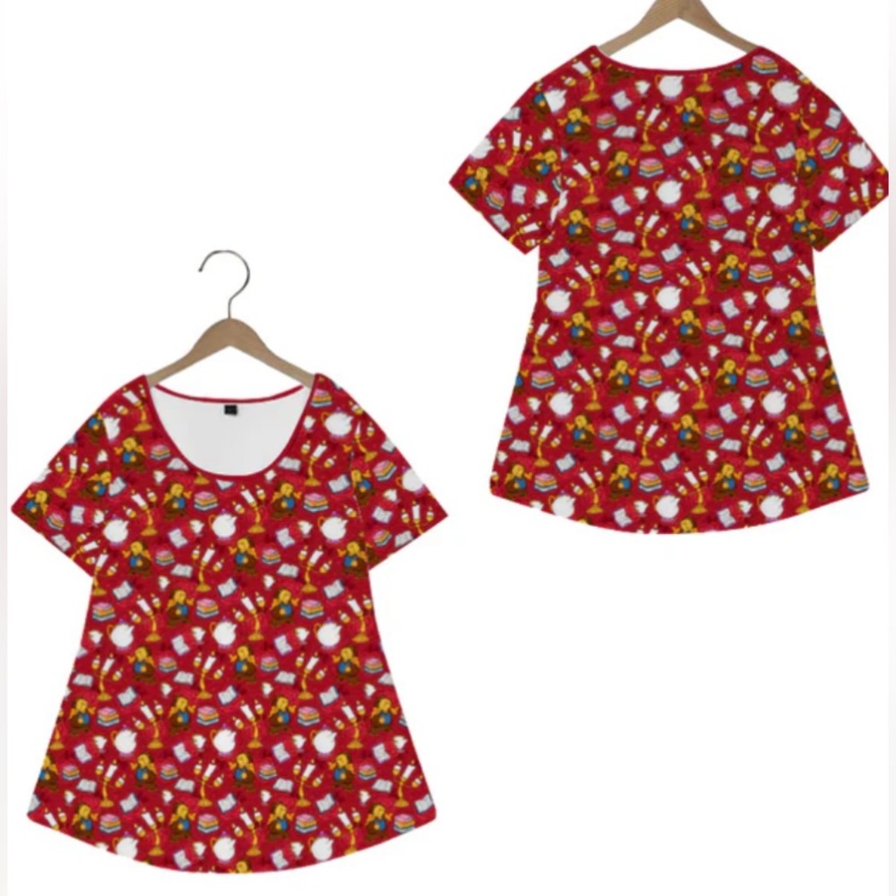 Disney Beauty And The Beast Top - image 3